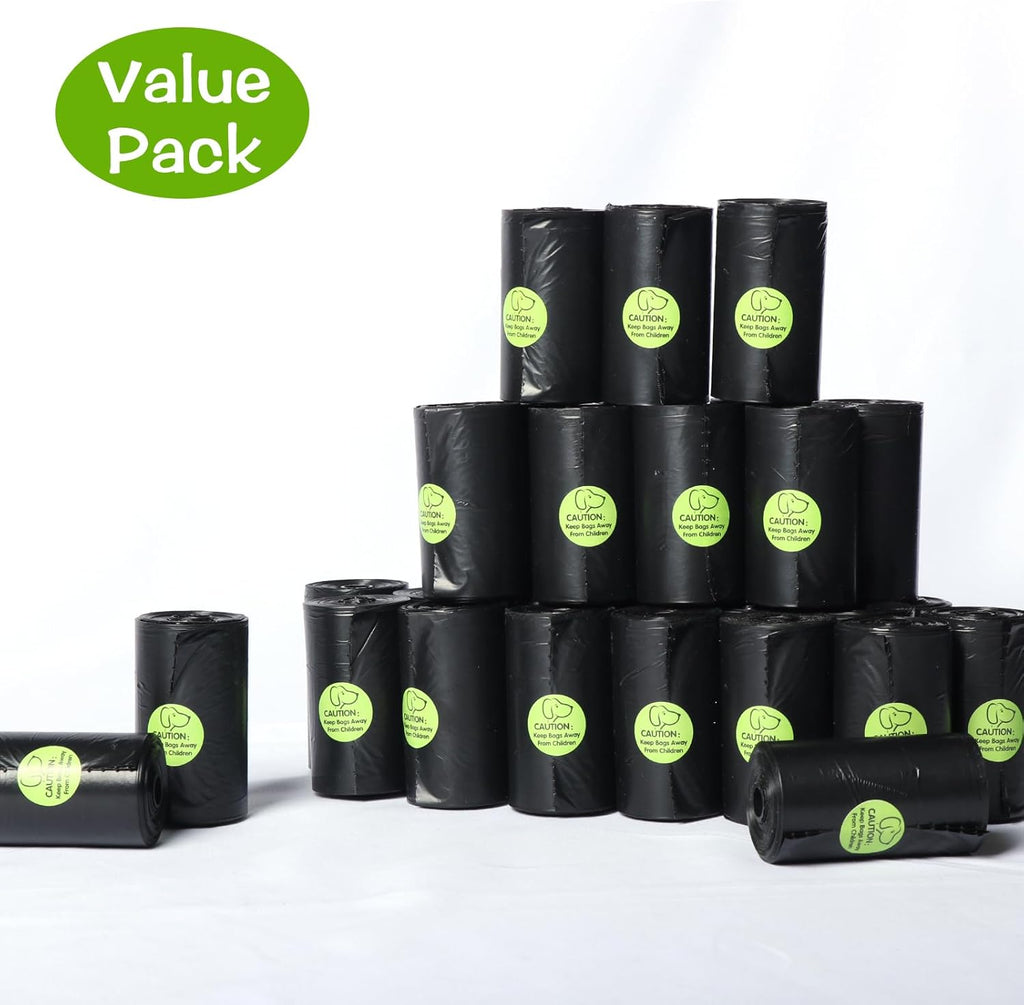 Dog Poop Bags,value pack,300 Count Strong Poop Bags for Dogs,Guaranteed Leak-Proof