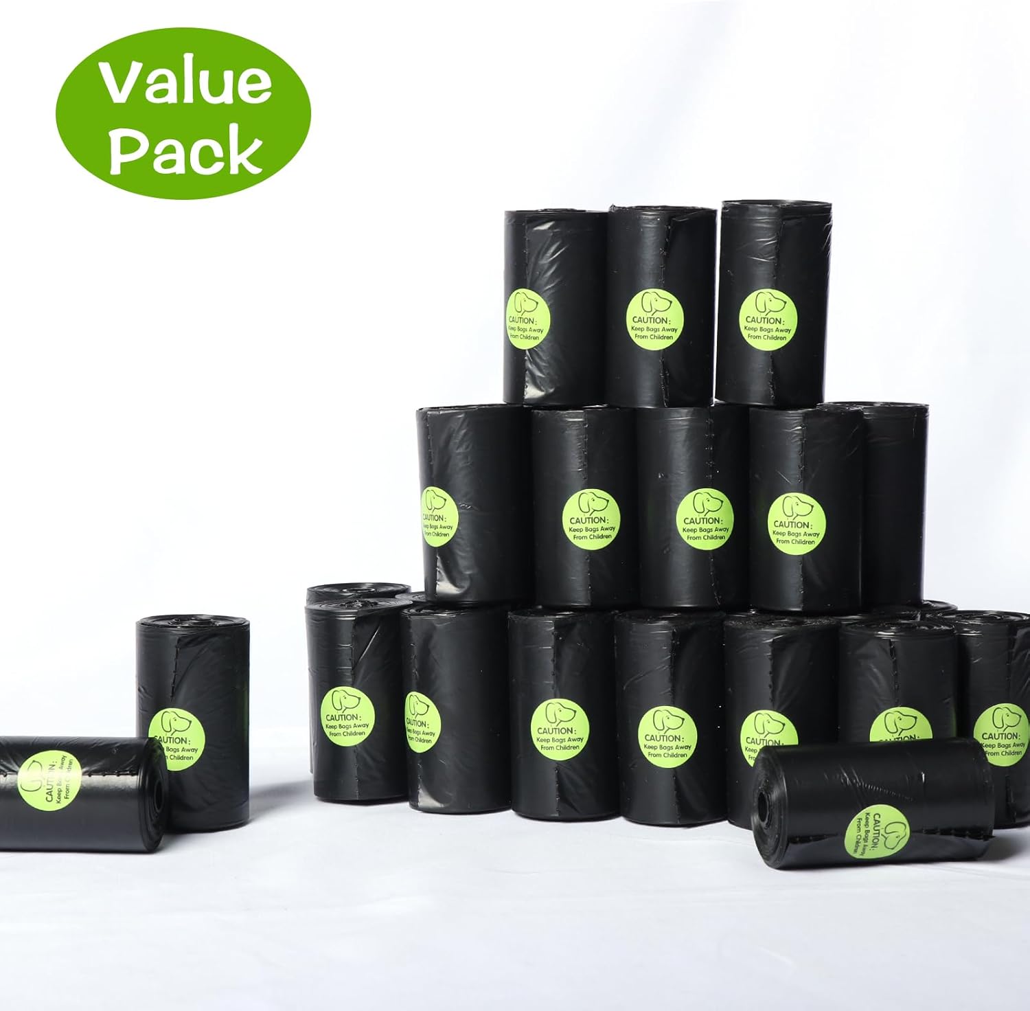 Dog Poop Bags,value pack,300 Count Strong Poop Bags for Dogs,Guaranteed Leak-Proof