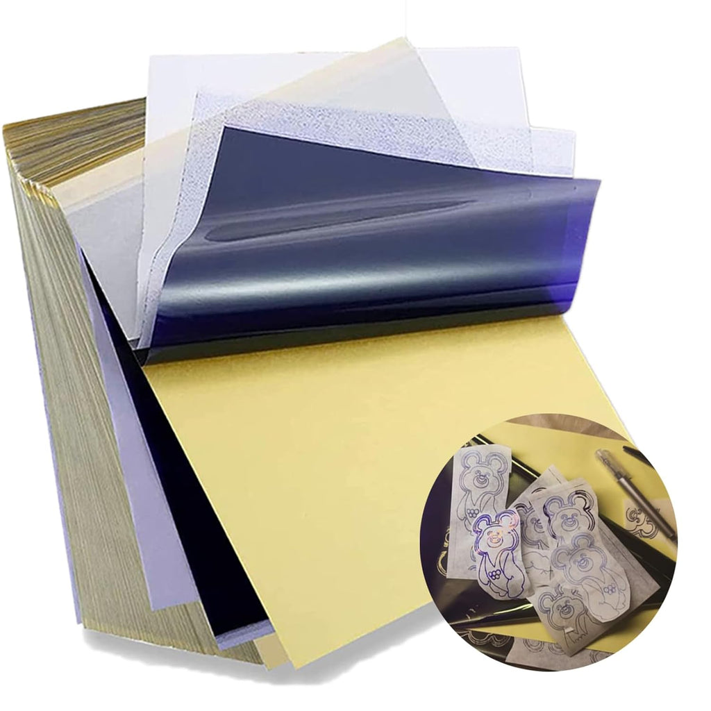 Tattoo Transfer Paper 50 Sheets Tattoo Stencil Paper Tattoo Supplies