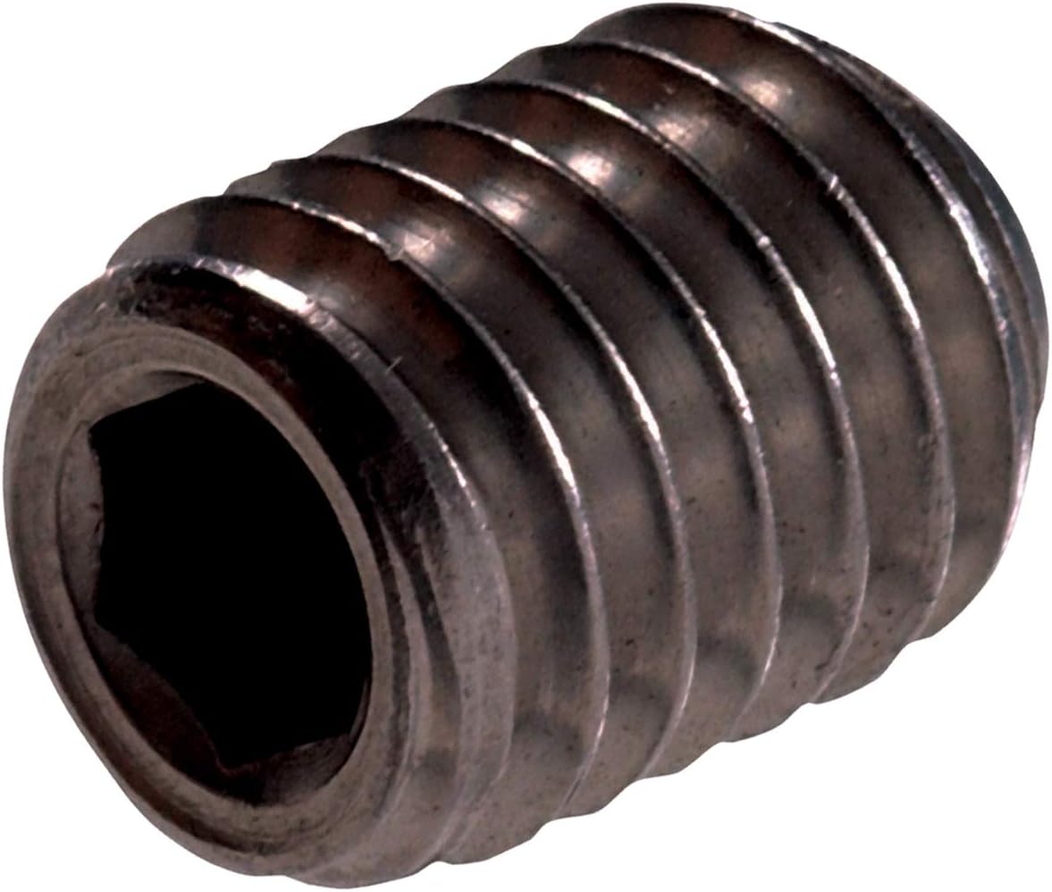 Hillman 332216 1/4-20 X 1/4 Socket Head Set Screw, Cup Point, 100-Pack,Gray