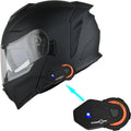 Motorcycle Street Bike Modular/Flip up Dual Visor Sun Shield Full Face Helmet HJK920