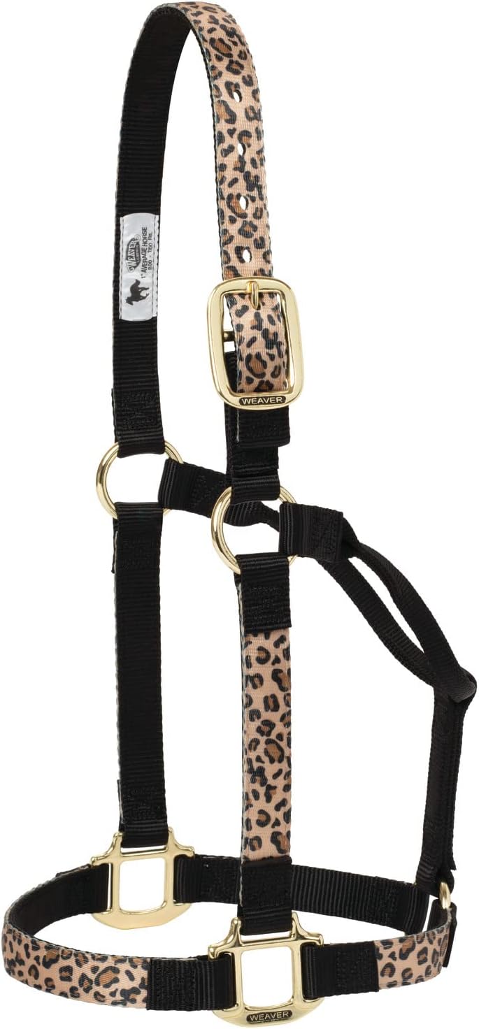 Weaver Leather Adjustable Patterned Nylon Horse Halter