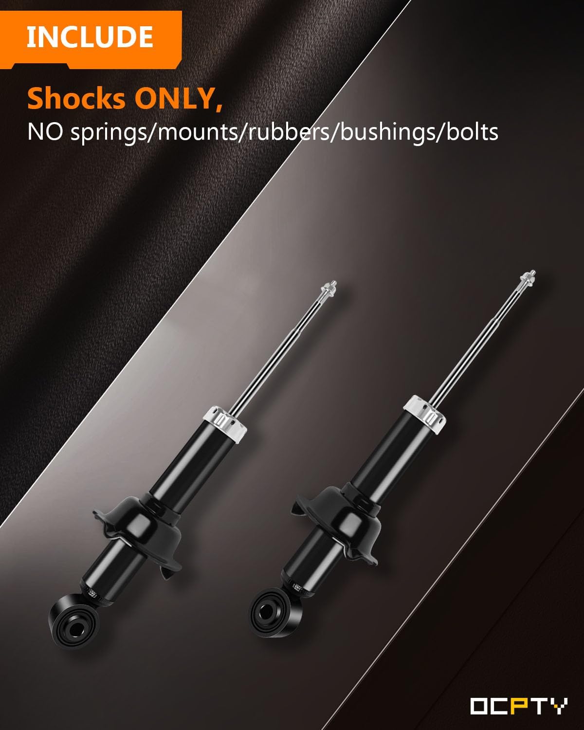 OCPTY Rear Shock Absorbers Struts for Honda for CR-V 2007-2008 2010-2011