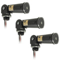 JAMHER 3 Pack 120-277V AC Photocell Light Sensor Light Control Sensor Button Switch IP65 Dusk to Dawn Sensor for Outdoor Lighting Photoelectric Switch with Automatic Illumination Detection Circuit