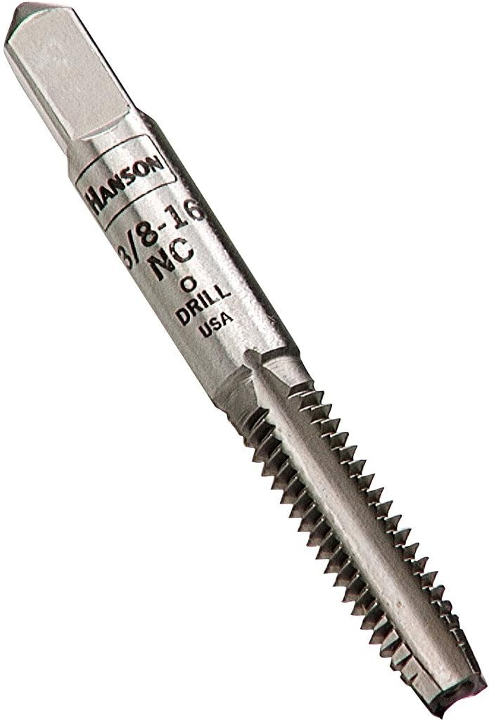 Irwin 8134 3/8" 16 NC Steel Fractional Taper Plug Tap