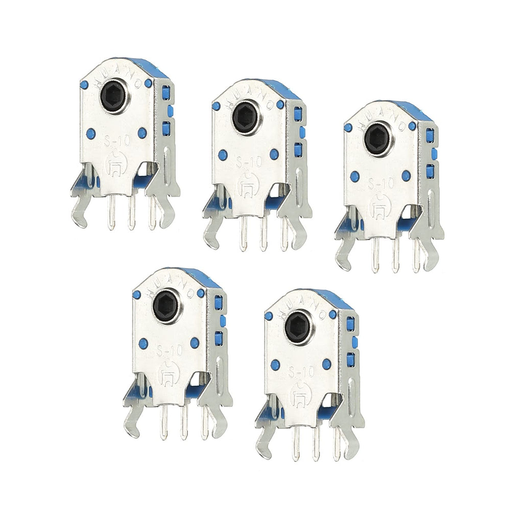 MECCANIXITY Mouse Wheel Encoder 10mm 300W Time Accurate Decoder Rotary Mouse Scroll Wheel Encoder 5 Pcs