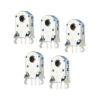 MECCANIXITY Mouse Wheel Encoder 10mm 300W Time Accurate Decoder Rotary Mouse Scroll Wheel Encoder 5 Pcs