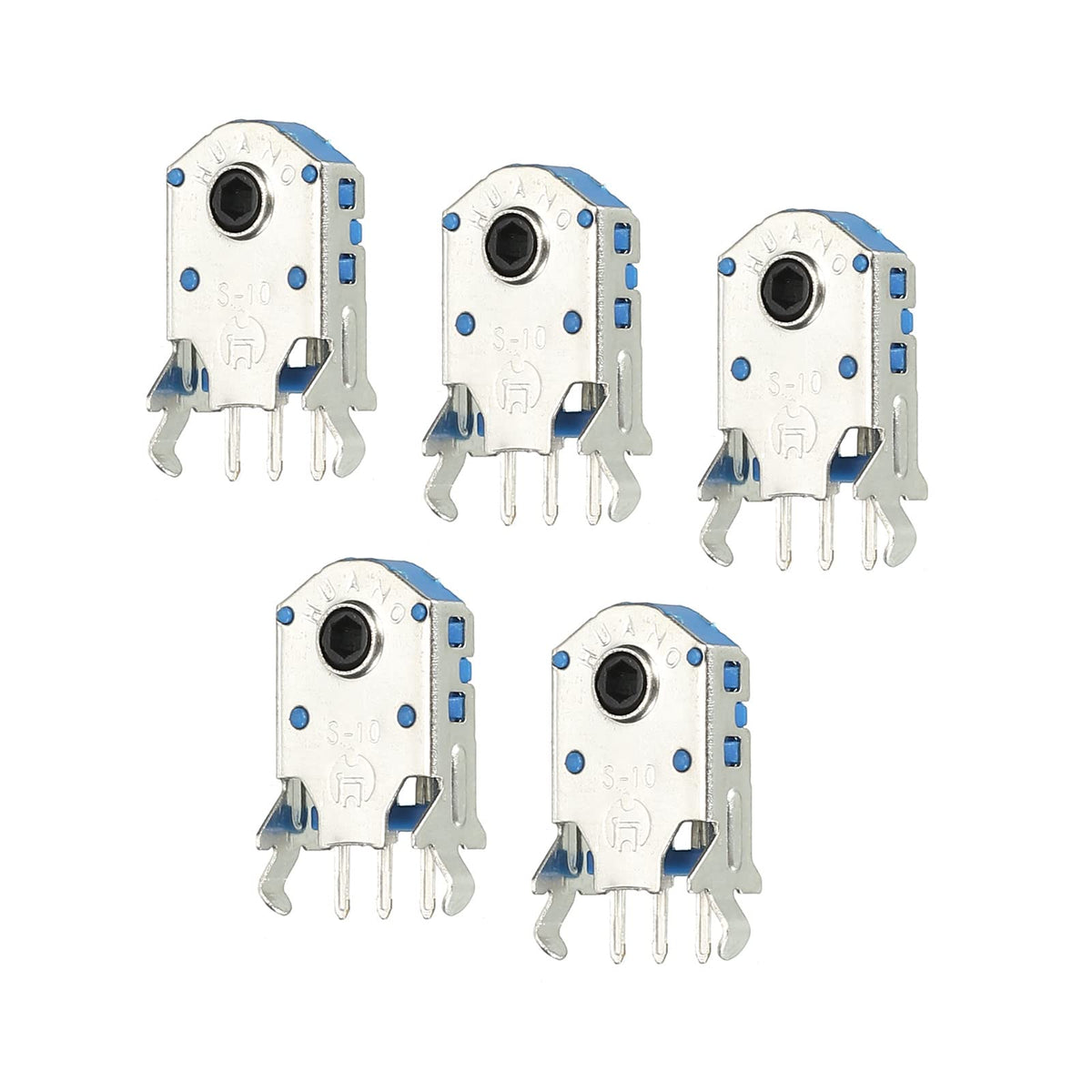 MECCANIXITY Mouse Wheel Encoder 10mm 300W Time Accurate Decoder Rotary Mouse Scroll Wheel Encoder 5 Pcs