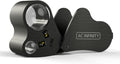 Jewelers Loupe, Pocket Magnifying Glass. | LED Light & Dual Lenses, 30x and 60x Zoom for Jewelry, Watches, Coins