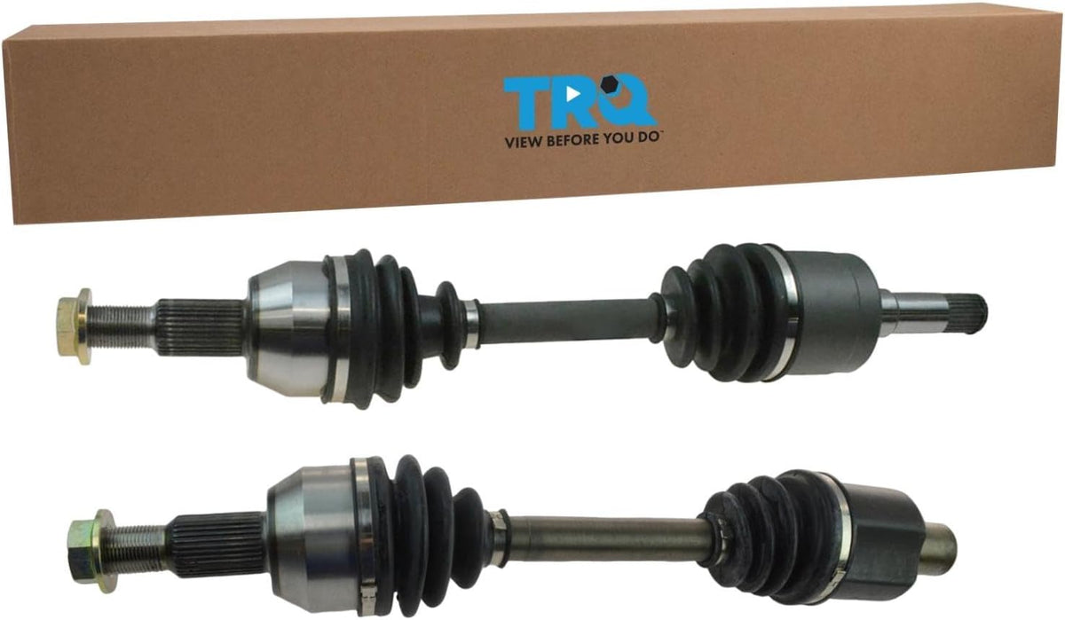 TRQ Front Driver and Passenger Side CV Axle Shaft Assembly