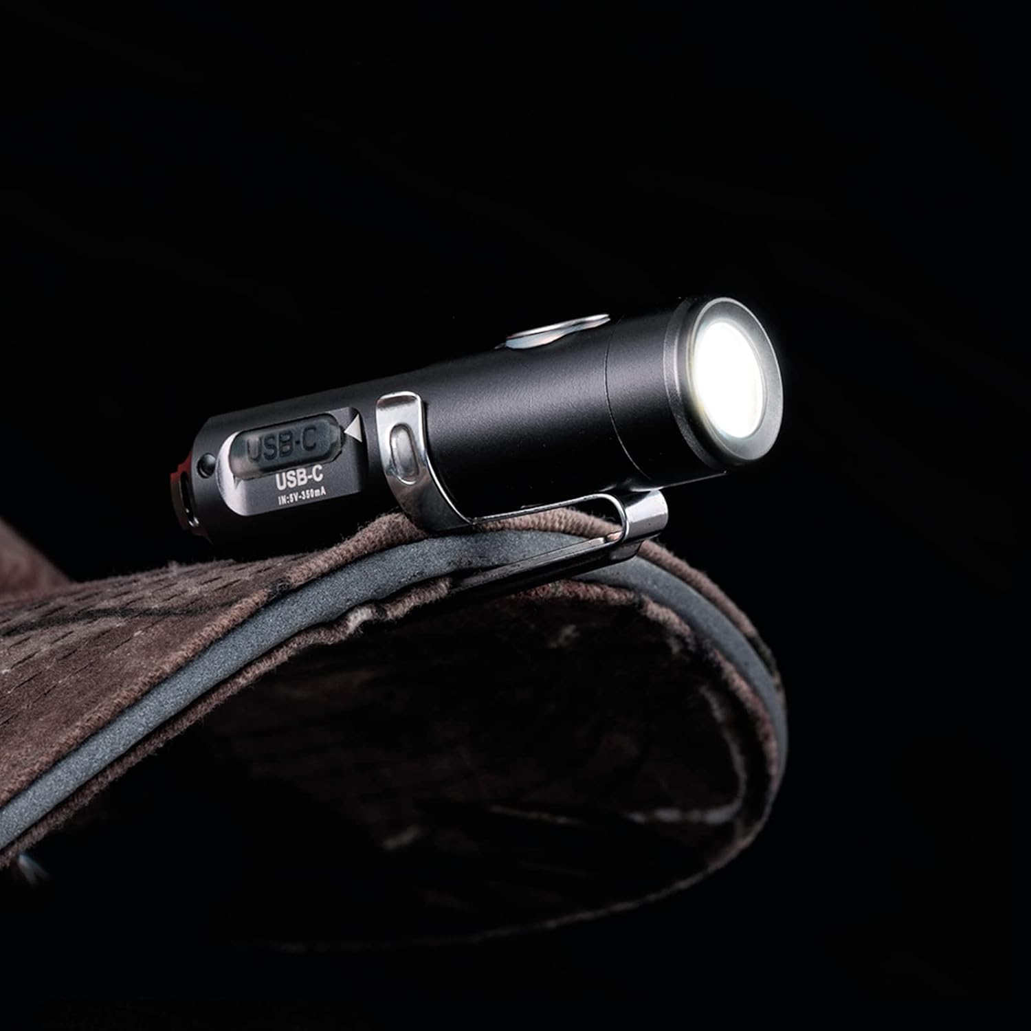 A3 Gen 4 Mini Keychain Flashlight Super Bright 650 Lumens | USB C Rechargeable EDC Flashlight, 5 Brightness Levels