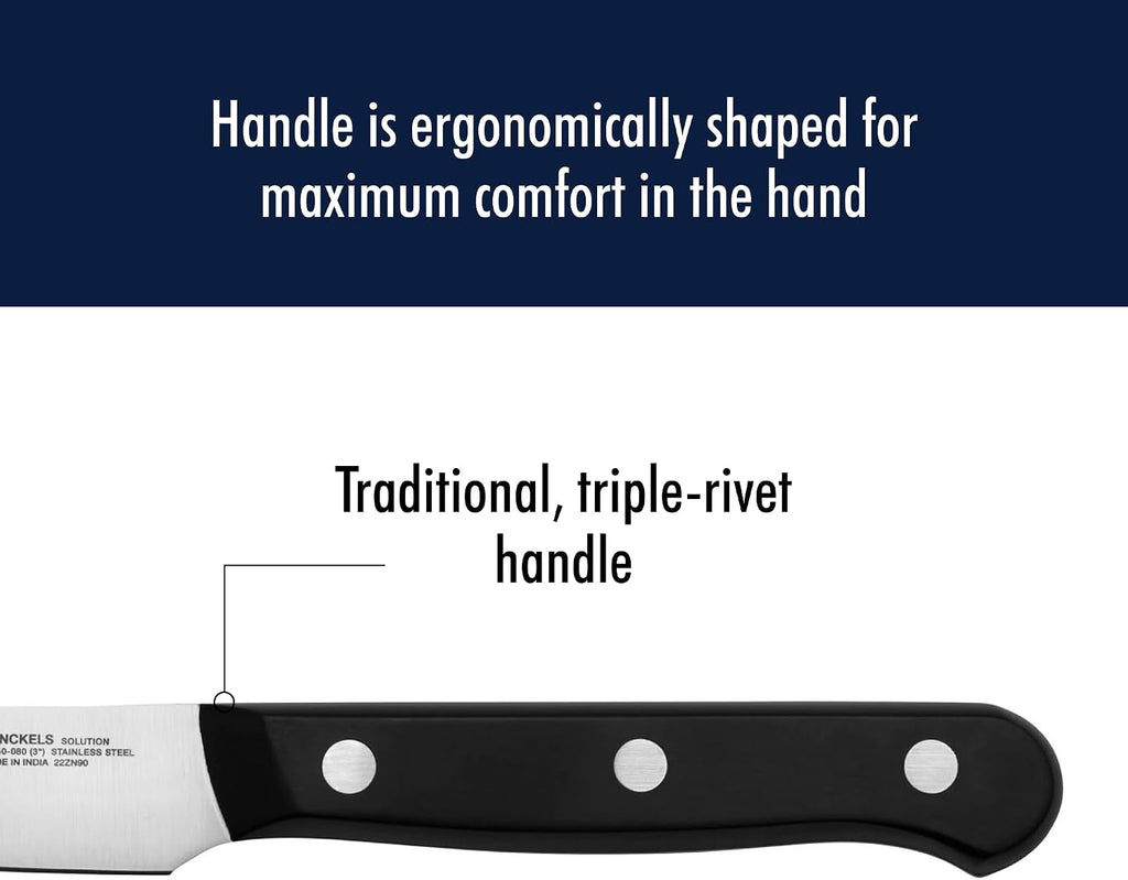 Solution Razor-Sharp 2-Piece Compact Chef Knife Set, German Engineered Knife Informed by over 100 Years of Mastery
