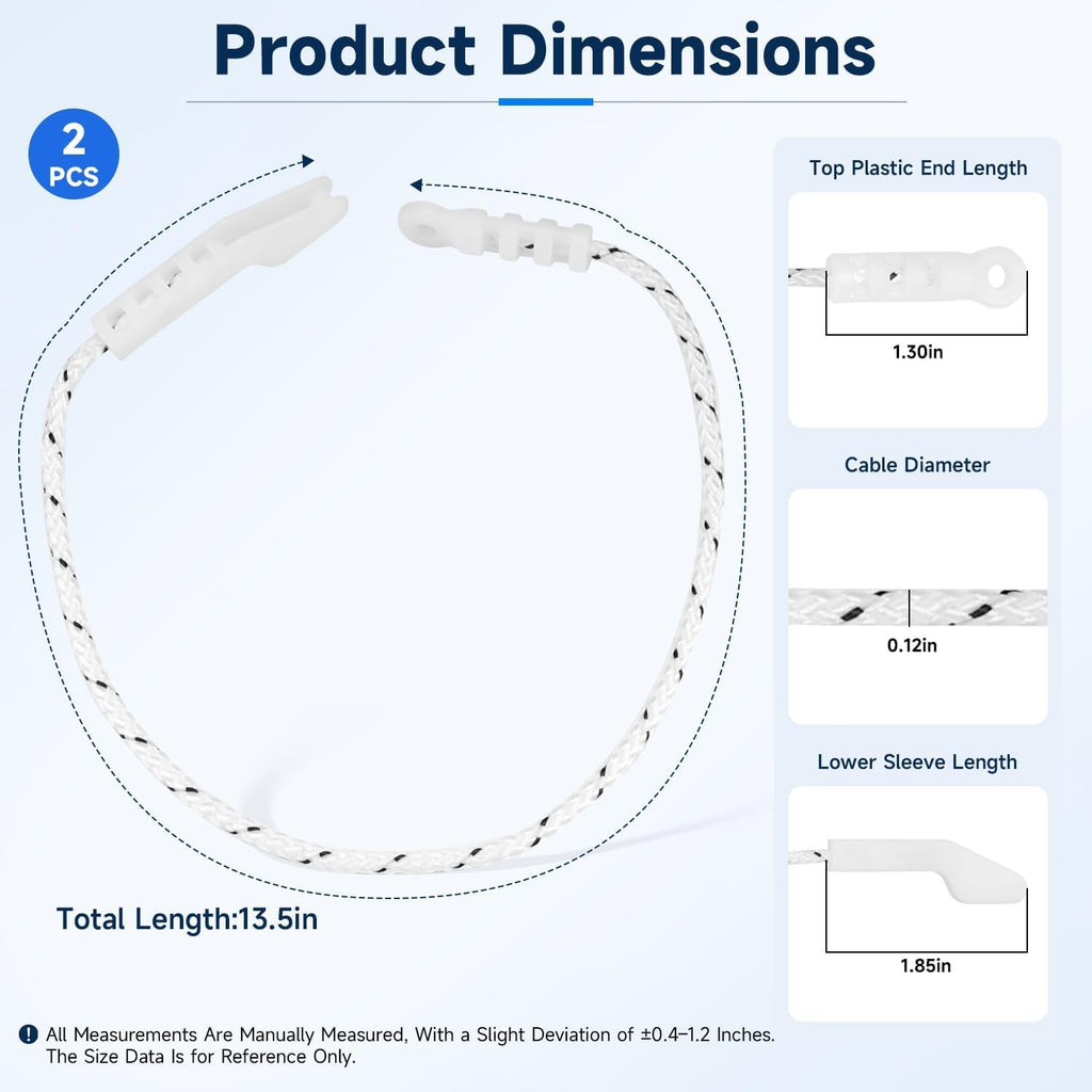 13.6" Dishwasher Door Cable Compatible with Frigidaire 154578801 154756401