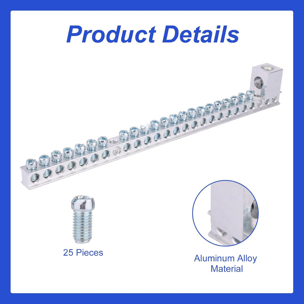 Ground Bar Kit Compatible with Eaton