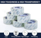 24 Pack Heavy Duty Packing Tape, 1.88" x 65yd Per Roll, Total 1560yd