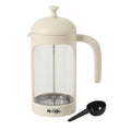 Retro Brew French Press Coffee Maker, 31-Ounce Glass Carafe with High Heat Resistant Durable Borasilicate Glass &