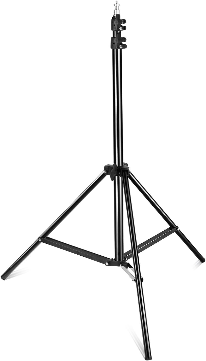 2 Pack Bi Color 660 LED Video Light and Stand Kit: (2) 3200-5600K CRI 96+ Dimmable Light with U Bracket and Barndoor