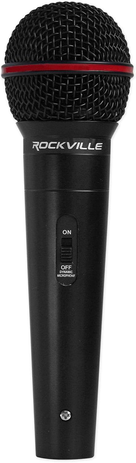RMIC-SR Handheld Wired Dynamic Microphone for DJ/Vocal/Recording | Includes 2 OFC Cables (XLR-XLR/XLR-1/4"), Carry