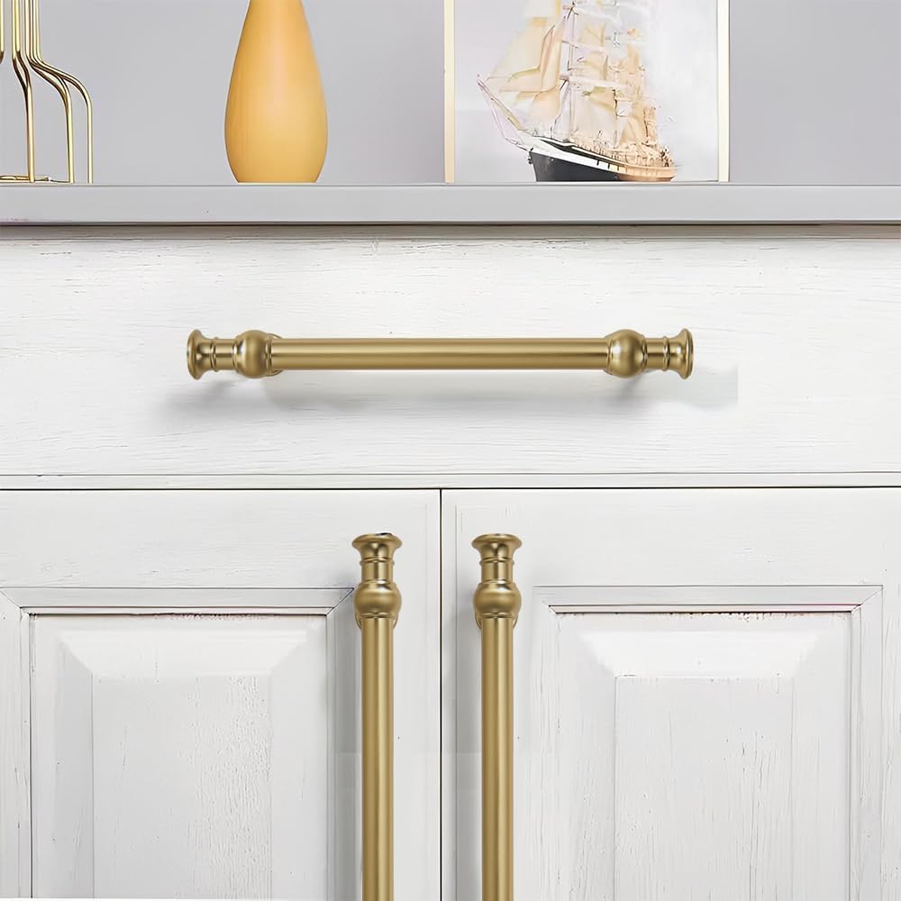 1 Pack 18inch(457mm) Hole Center Appliance Pulls Champagne Bronze Cabinet Pulls Solid Heavy Duty Pull Cabinet