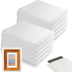 XHmax 100PCS 8x10Inch Cushioning Foam Pouche for Moving and Storing