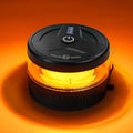 Magnetic Wireless Beacon Light, USB-C Strobe Light, Amber | Rechargeable, IP67 Waterproof, Mini Emergency Flashing