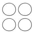 MECCANIXITY 4Pcs AS-248 O-Rings 4-3/4" ID 5" OD 1/8" Width, Black