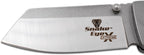 Snake Eye Extreme Collection Heavy Duty 2 Tone Durable Folding Knife - Smooth One Hand Opening Ball Bearing Pivot (1206)