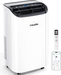 14,000 BTU Portable Air Conditioner with WiFi & Remote Control, Cools Up to 700 Sq.Ft, Auto-Evaporation Low Noise