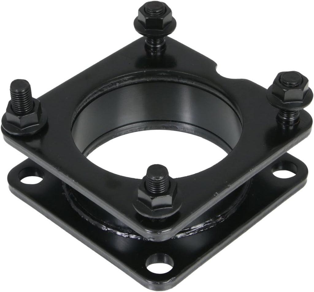 RockTrix Front Leveling Kit - 1.5 inch Lift, Black Steel Spacer