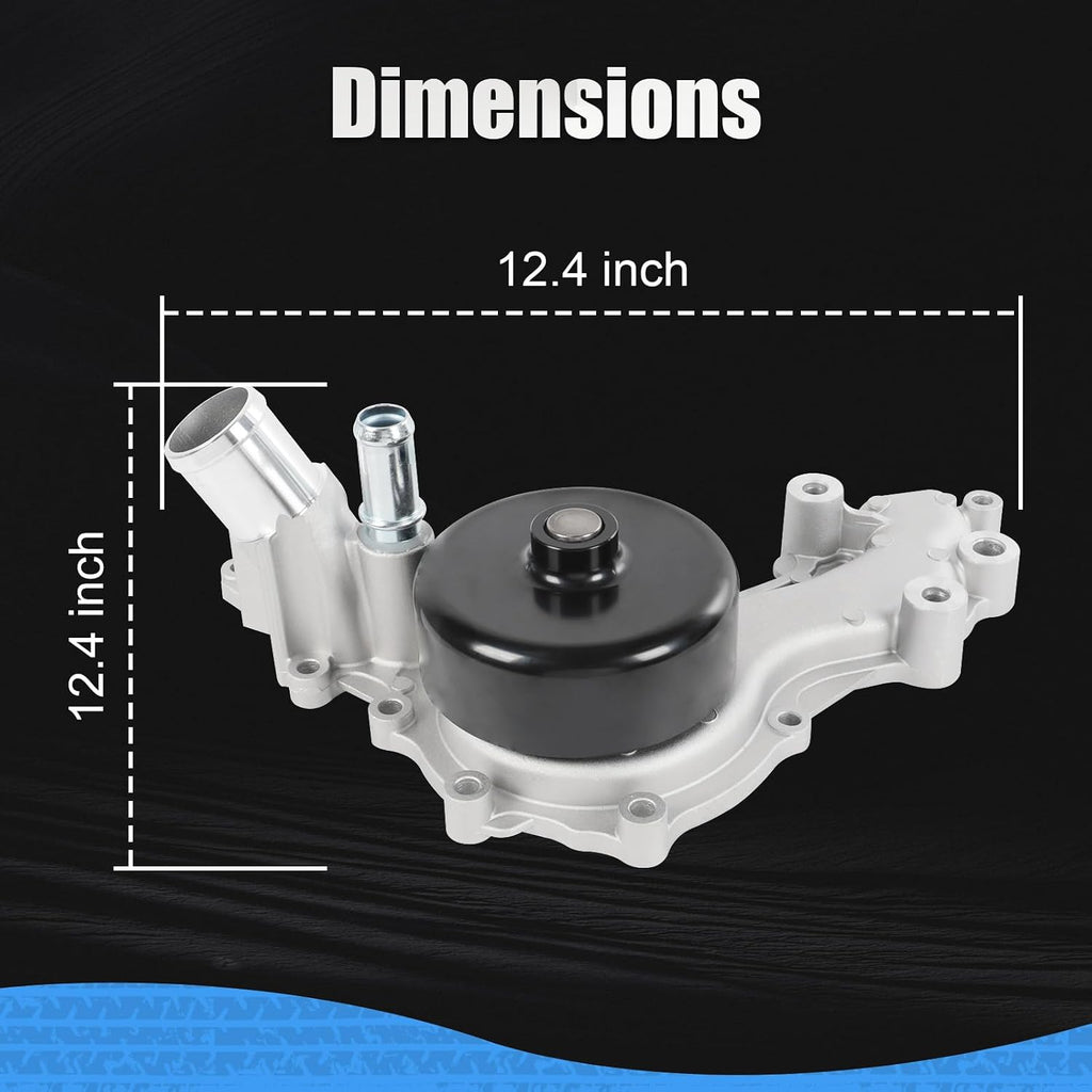 AW6699 Engine Water Pump 3.6L V6 Replacement For Jeep Wrangler 2012 2013 2014 2015 2016 2017,Wrangler JK 2018 44021 120-4500 CR4500 RL079412AB 68079412AB 68079412AC 68079412AD 68079412AE