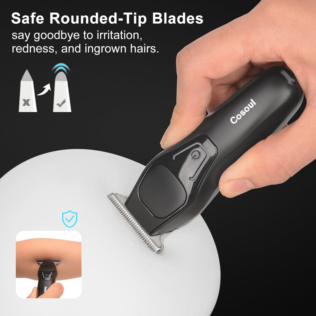 Compact Travel Beard Trimmer for Men Small Hair Trimmer Clipper Mini