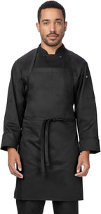 Unisex Sustainable Bib Apron, One Size