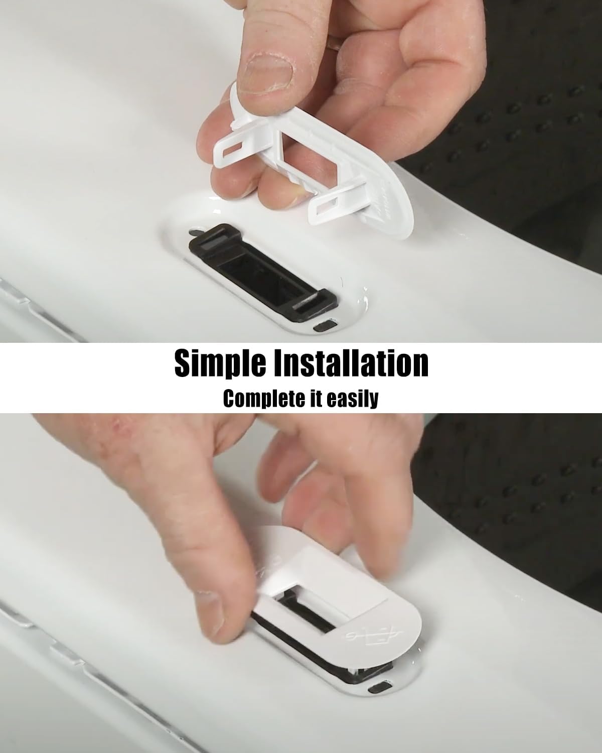 W11545554 W11559688 Washer Lid Lock Bezel Fit for Whirlpool Maytag Kenmore