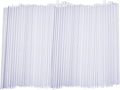 [500 Count ] 7.75"High Clear Straws, Disposable Plastic Drinking Straws