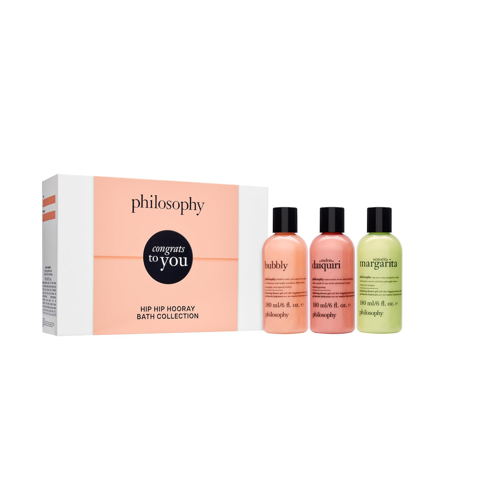3-pc. congrats shower gel gift set