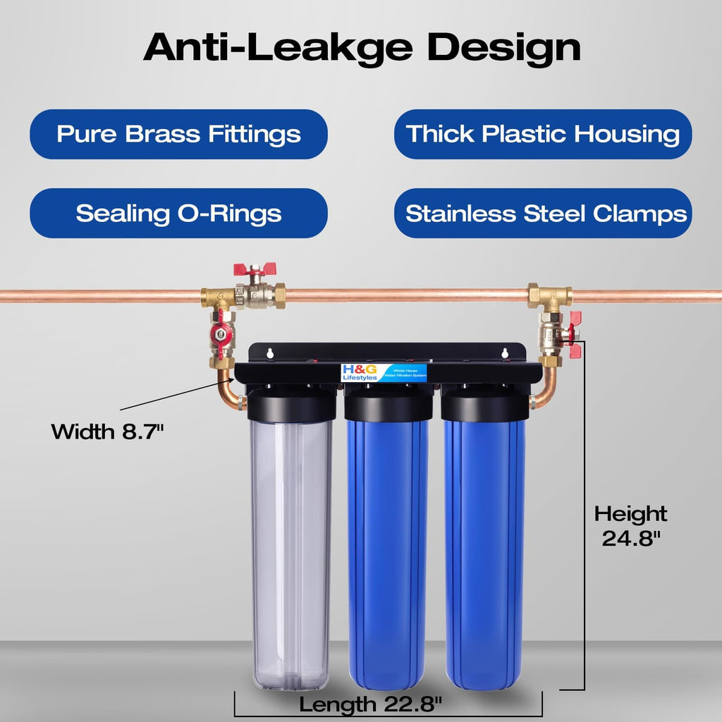Whole House Water Filter System,Iron Filter for Well Water