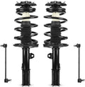 ILONPA (4) Front Struts Shock & Sway Bar Links for 2003-2008 Toyota Corolla