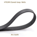 ZHAJNG HTD3M 411 Synchronous Belt 137 Teeth