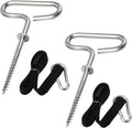 24260 Shelter Tie Down Kit for Eskimo, Ice Fishing Shelter Anchors | Deluxe Ice Fishing Tent Anchors (2 Ice Fishing