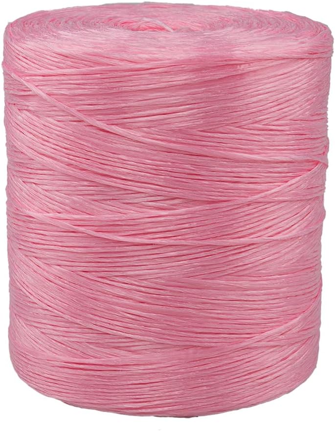 Polypropylene Twine – Multi-Purpose Twine – 5,500 Feet (Pink)