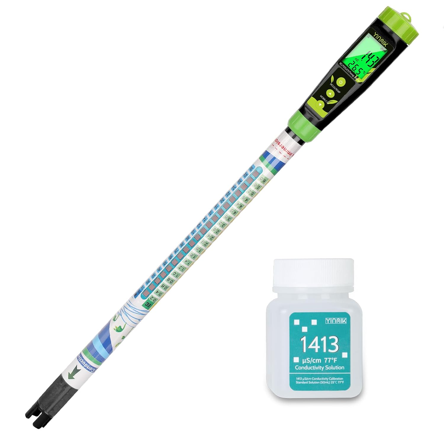 Truncheon Nutrient Meter for Hydroponics, TDS Meter Digital Water Tester | PPM Meter for Nutrients
