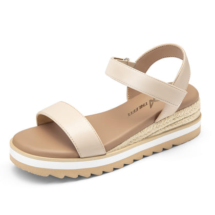 Girls Wedge Sandals Kids Platform Heels Dress Shoes 3 Little Kid