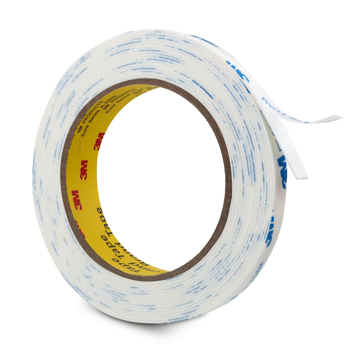3M Double Sided Tape 0.5"×16.5Ft No Damage Double Sided Wall Tape