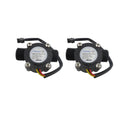 1/2" Water Flow Sensor Food-Grade Switch Hall Effect Flowmeter Fluid Meter Counter 1-30L/min (Pack of 2）