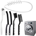 Washing Machine Cleaner Brush Set (6-Pcs) for Front & Top Load Washers – Deep Cleaning Kit for Rubber Seal, Drum