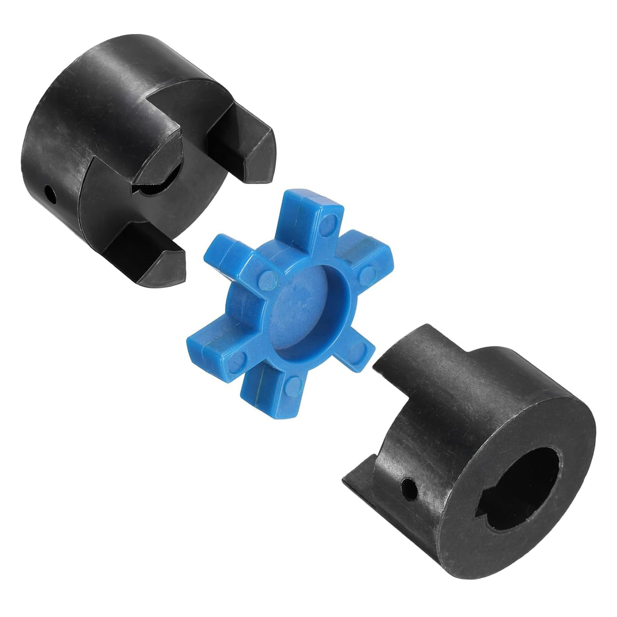 MECCANIXITY L075 Flexible Shaft Coupling 1/2" to 3/4" Bore Coupler Set