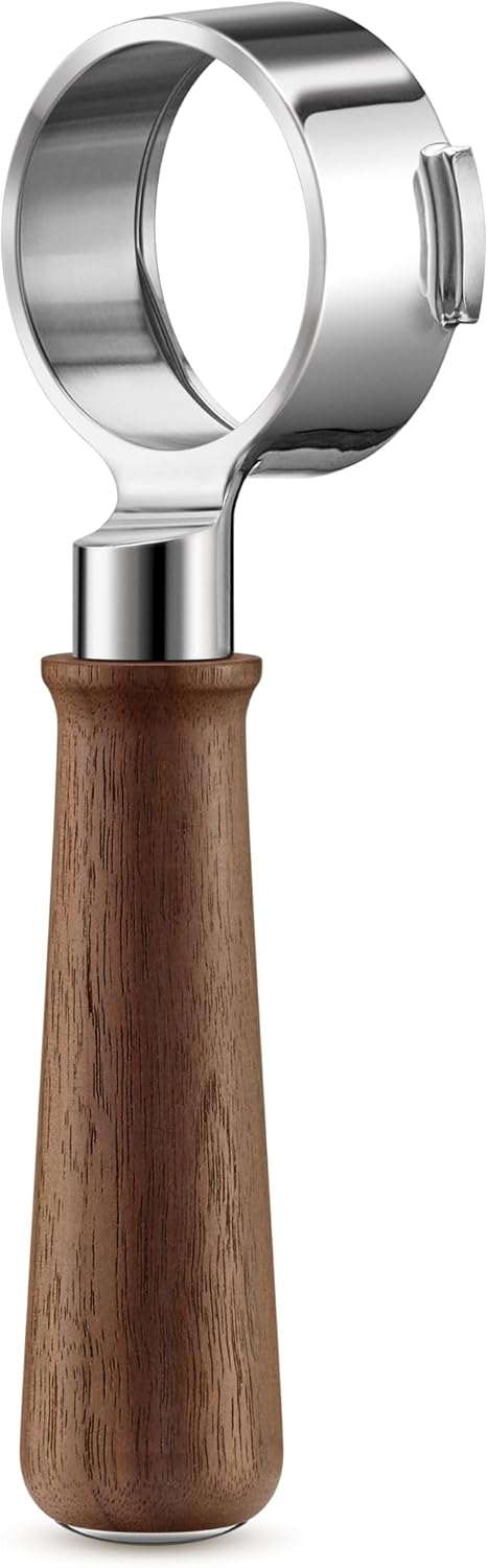 Breville BEA304WLW Naked Portafilter Espresso Accessory, 58mm, Walnut