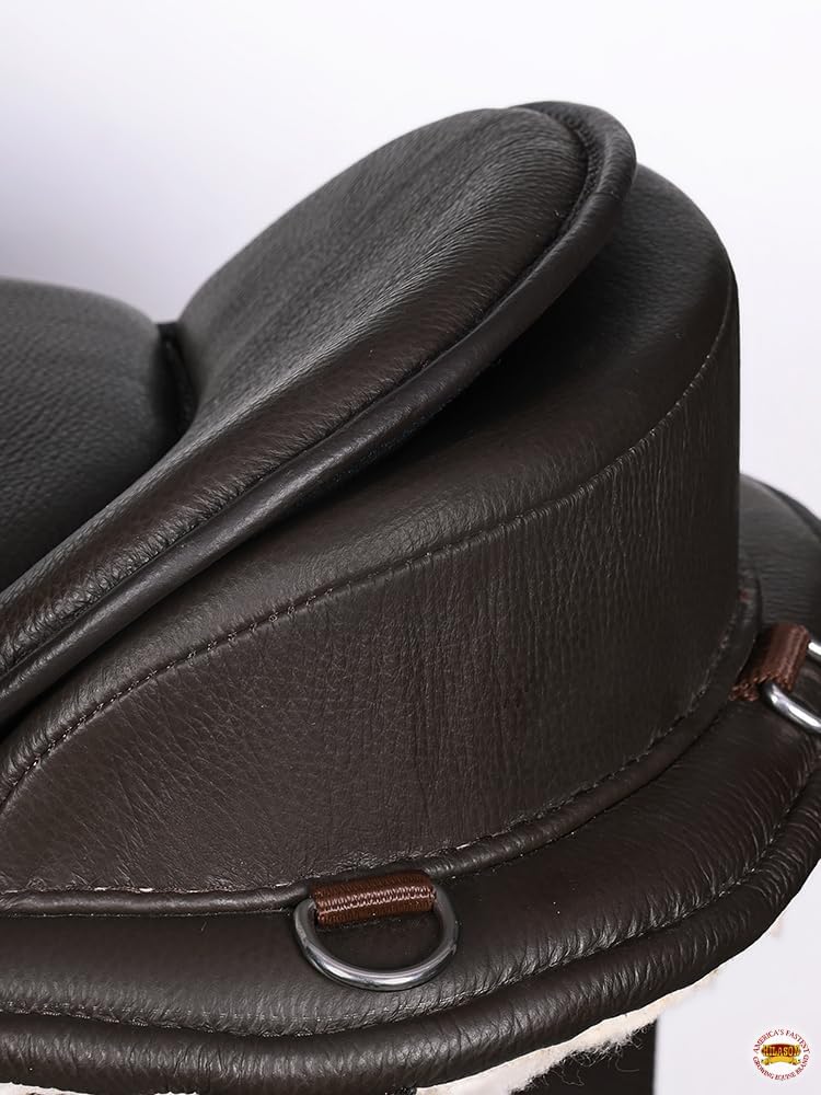 Hybrid English Treeless Saddle Brown Western Trail