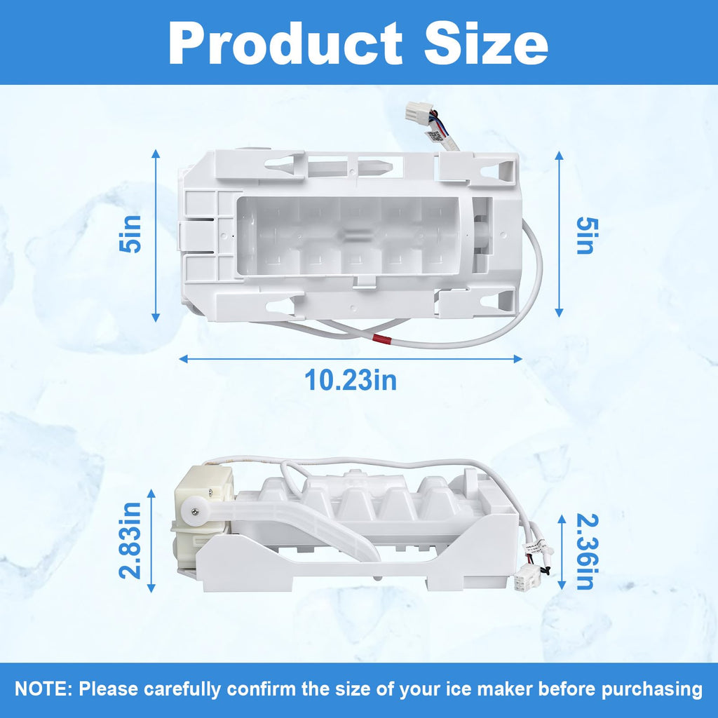 243297609 243297613 Refrigerator Ice Maker Assembly Replacement Kit