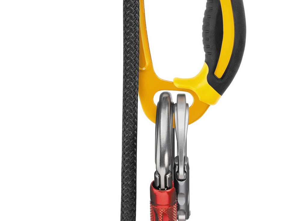Petzl Right Handled Ascender, 1124 lb, Gold